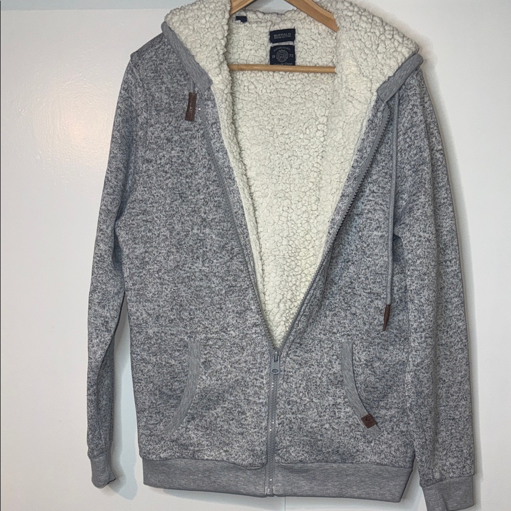 Buffalo David Bitton Cream Sherpa Jacket